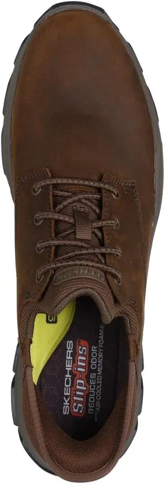 Мужские туфли Skechers Respected Garrett, Ch Dark Brown — фото 2
