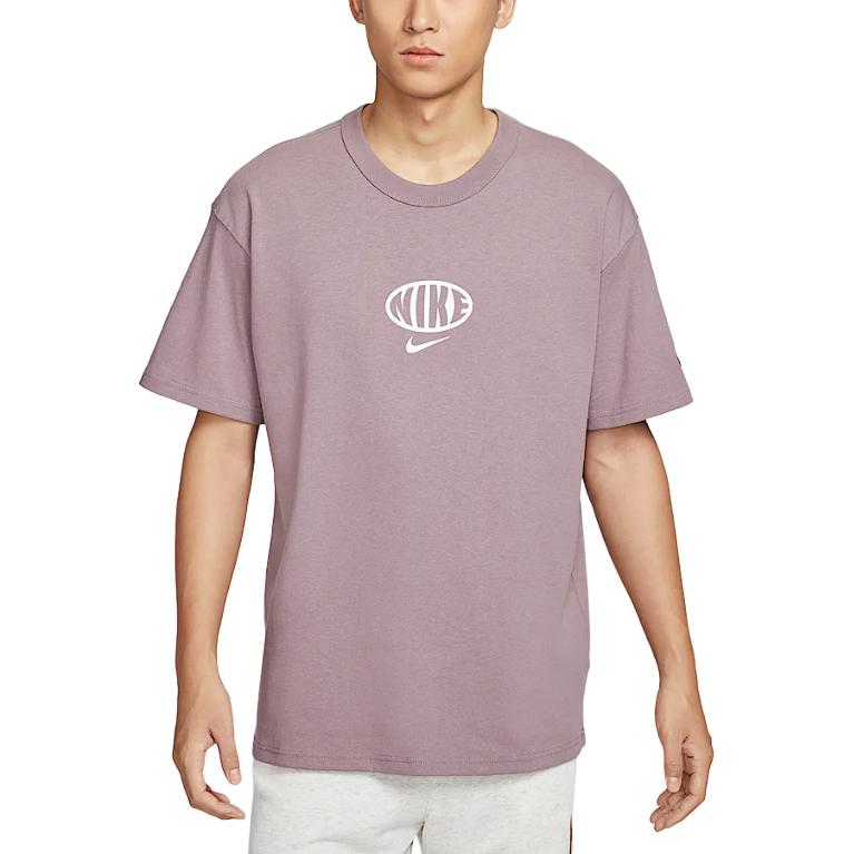 

Nike Футболка спортивная мужская umber gray/white/umber gray