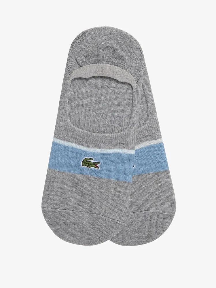 Носки LACOSTE Colorblock Fake Socks, Grey Antique Silver