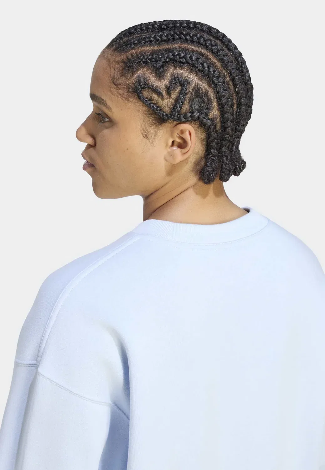 Свитшот Crew Adidas Performance, Crystal Sky — фото 4