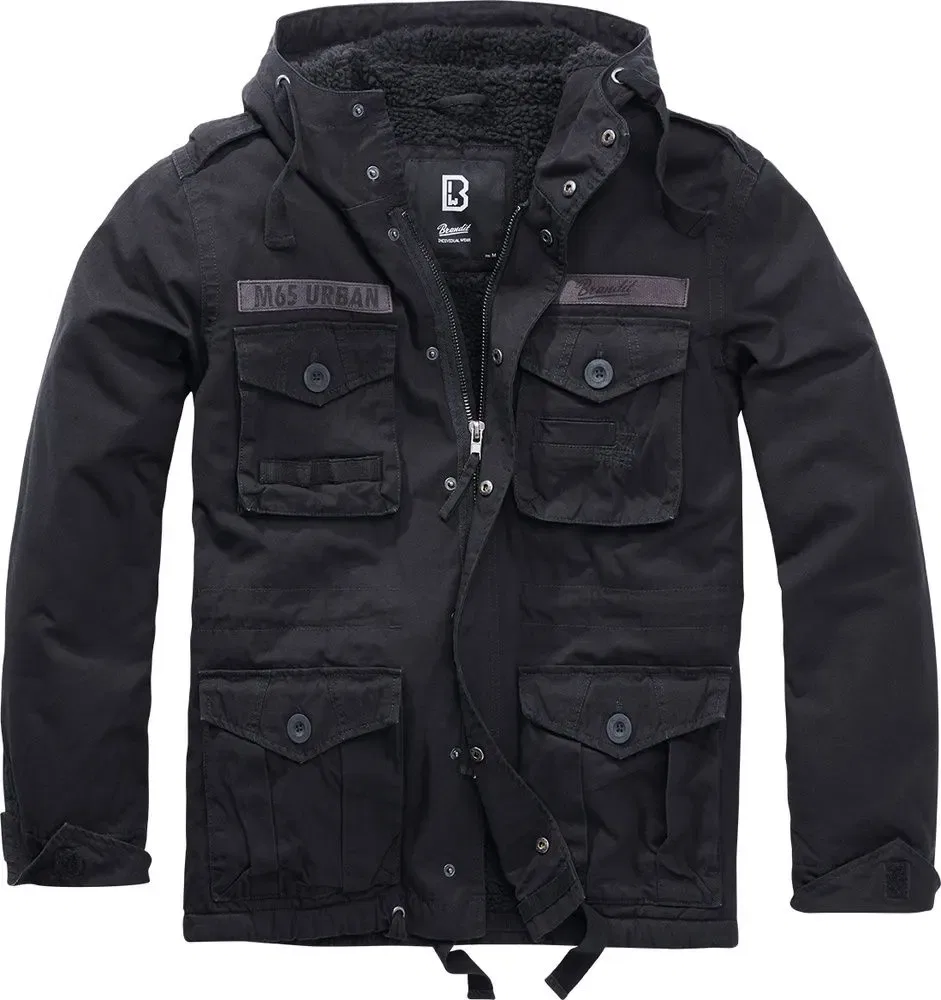 Мужская куртка M65 Urban Vintage Brandit, Black