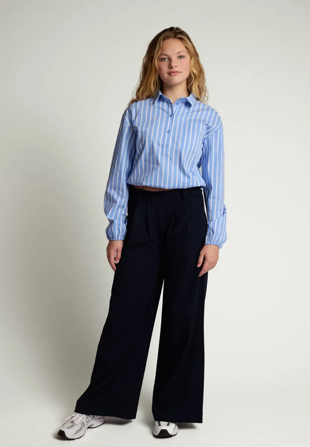 Суперширокие брюки-брюки Looxs Revolution, Navy
