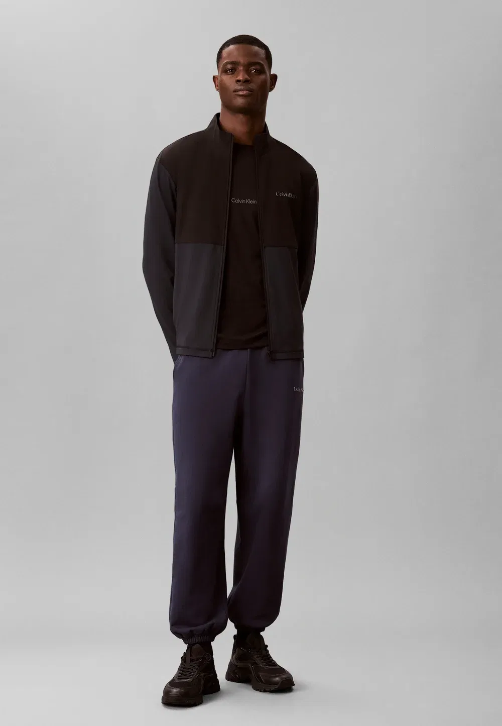 Спортивная летняя куртка Calvin Klein, Black — фото 2