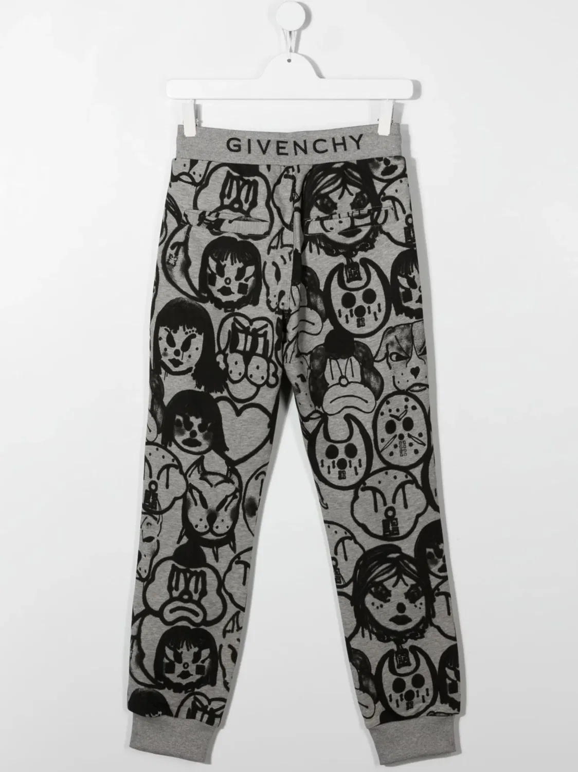 Трек-панты с графическим принтом Givenchy, серый — фото 3