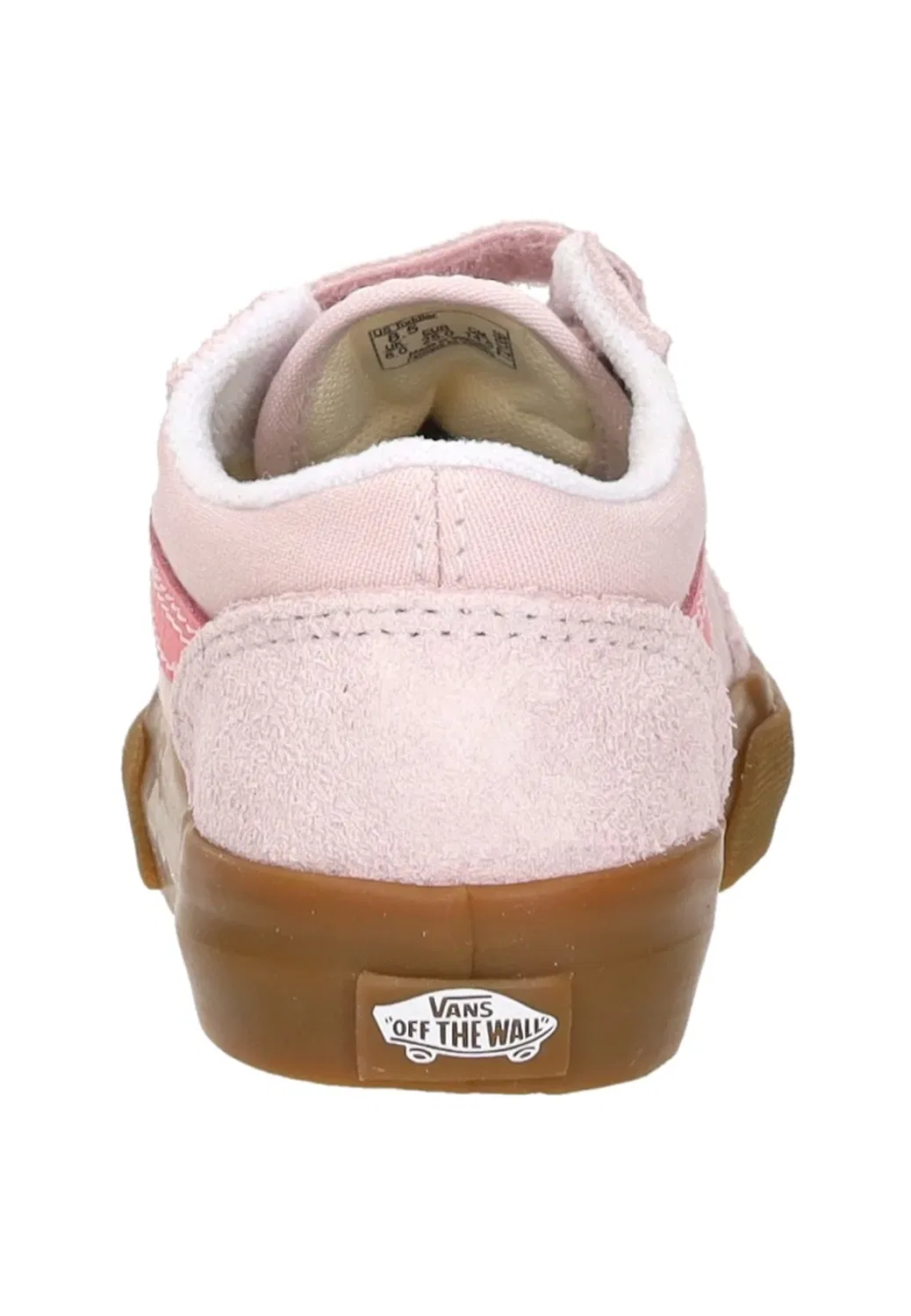 Классическая детская обувь унисекс Vans, Light Pink — фото 4