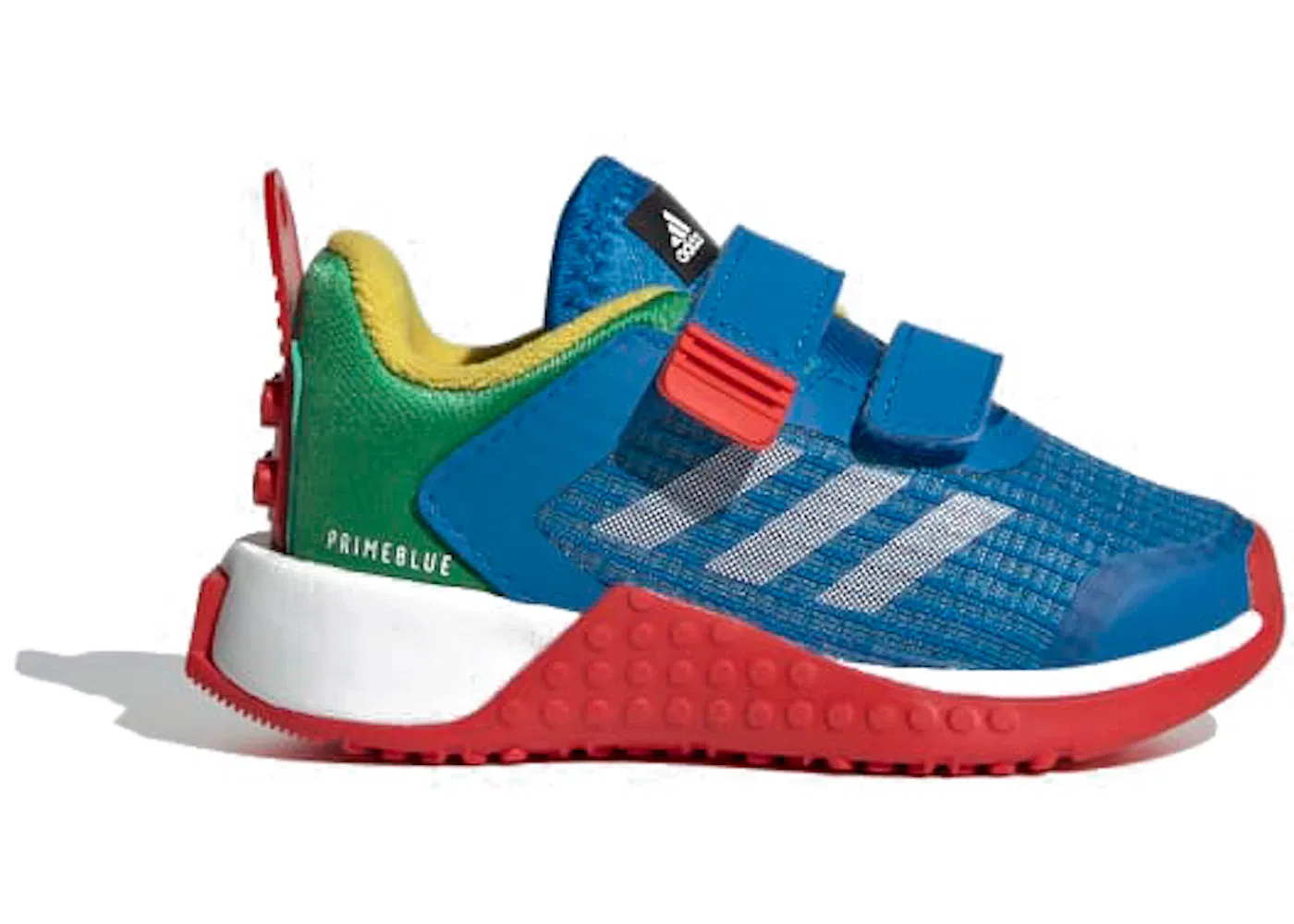 Детские кроссовки LEGO Shock Blue Adidas, Shock Blue/Footwear White/Green
