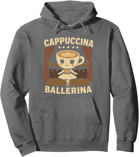 

Худи Cappuccina Ballerina, серый