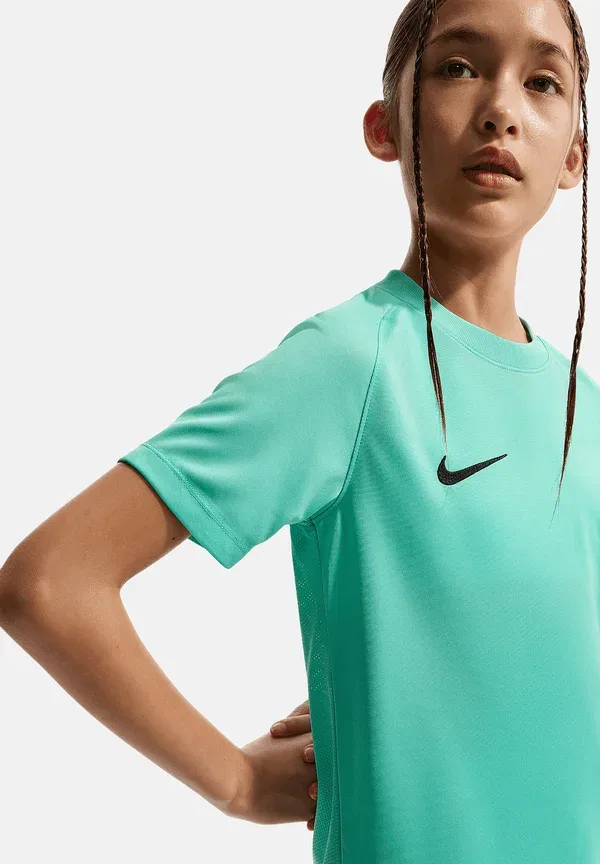 Футболка дышащая Sports T-shirt Nike Performance, бирюзовый, черный — фото 3