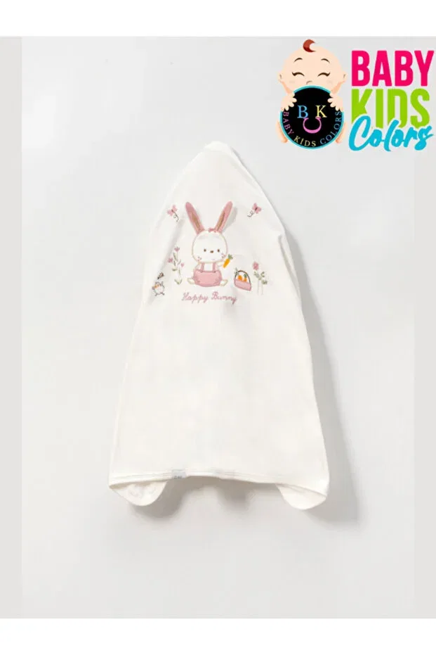 Детский комплект одежды для новорожденных хлопковый Boxed-Rabbit Baby Kids Colors, Powder — фото 2