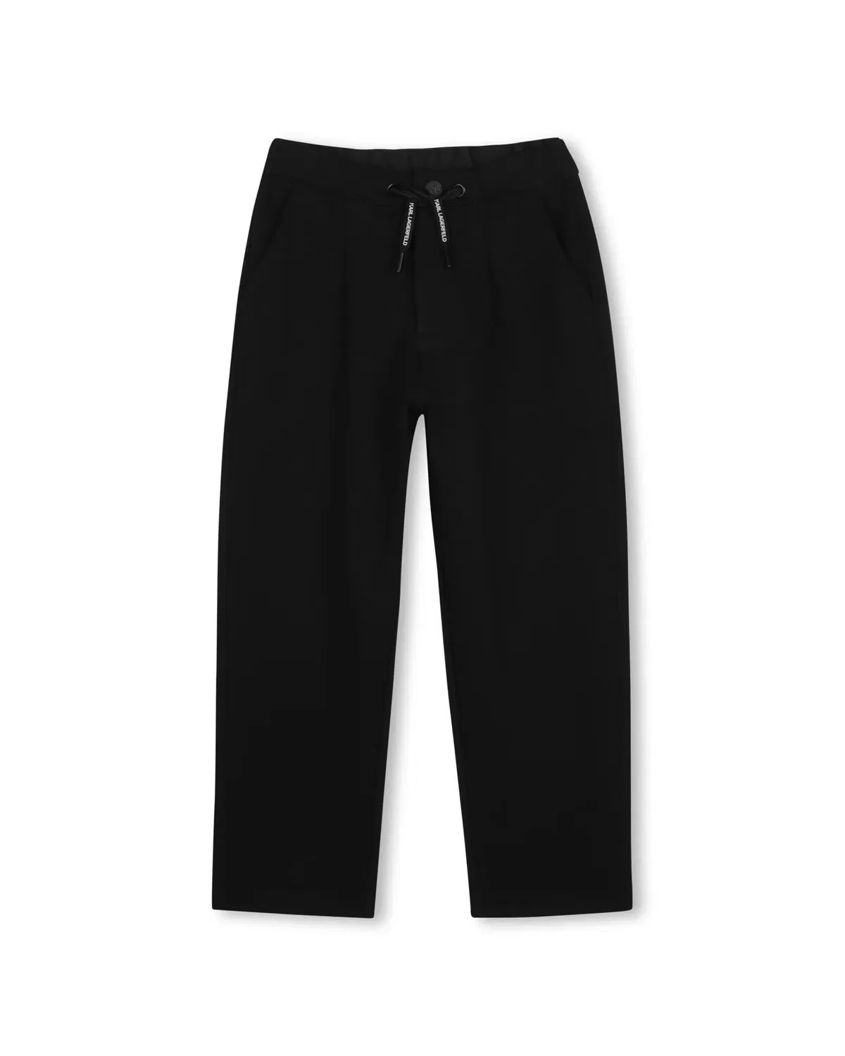 Детские штаны карго для мальчиков хлопковые Karl Lagerfeld Kids, Negro
