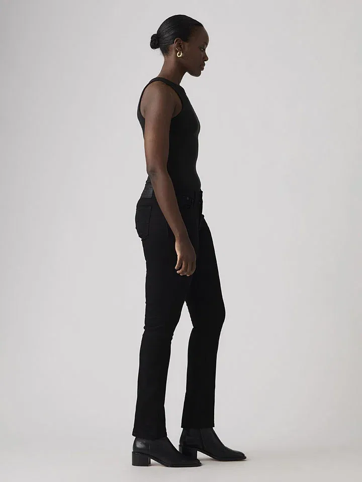 Женские джинсы Slim fit 712 Levi's, Black — фото 4