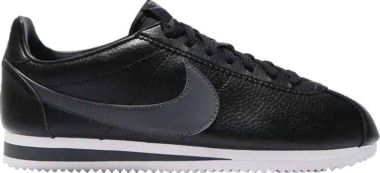 

Кроссовки Nike Classic Cortez Leather 'Anthracite', черный