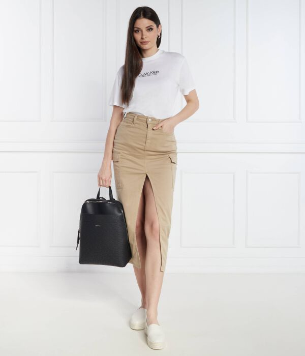 Координаты футболки Regular fit Calvin Klein, белый — фото 2