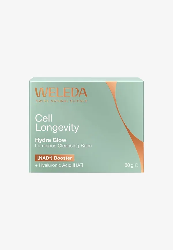 Очищающий бальзам с гиалуроновой кислотой Cell longevity hydra glow cleansing balm Weleda 80 мл — фото 2