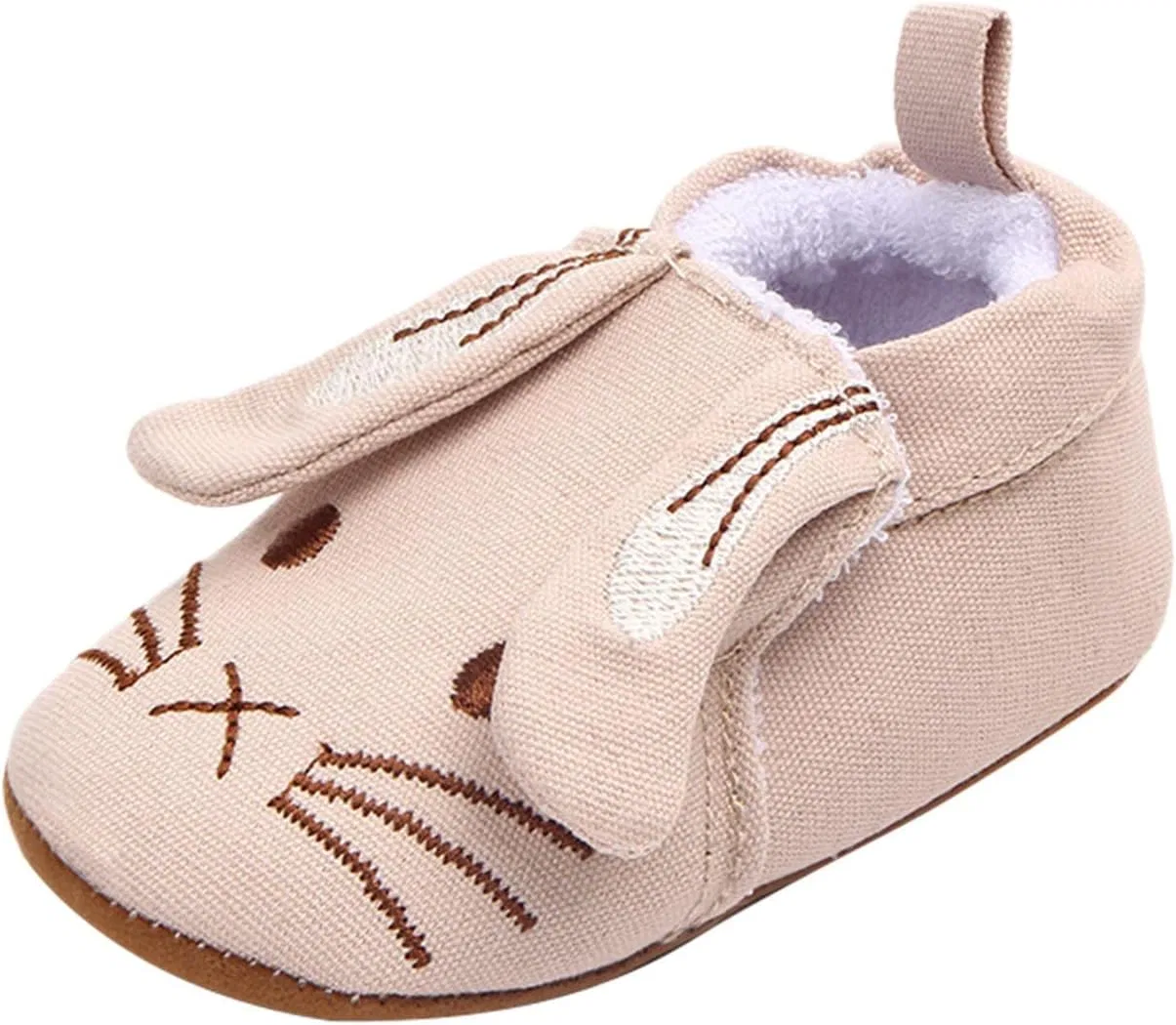 Детские кроссовки для девочек с 3D-ушами, Beige