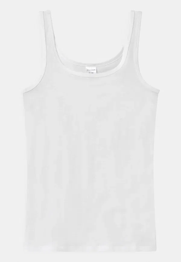 Комплект из 2 маек, хлопок с эластаном, Schiesser, White, белый — фото 2
