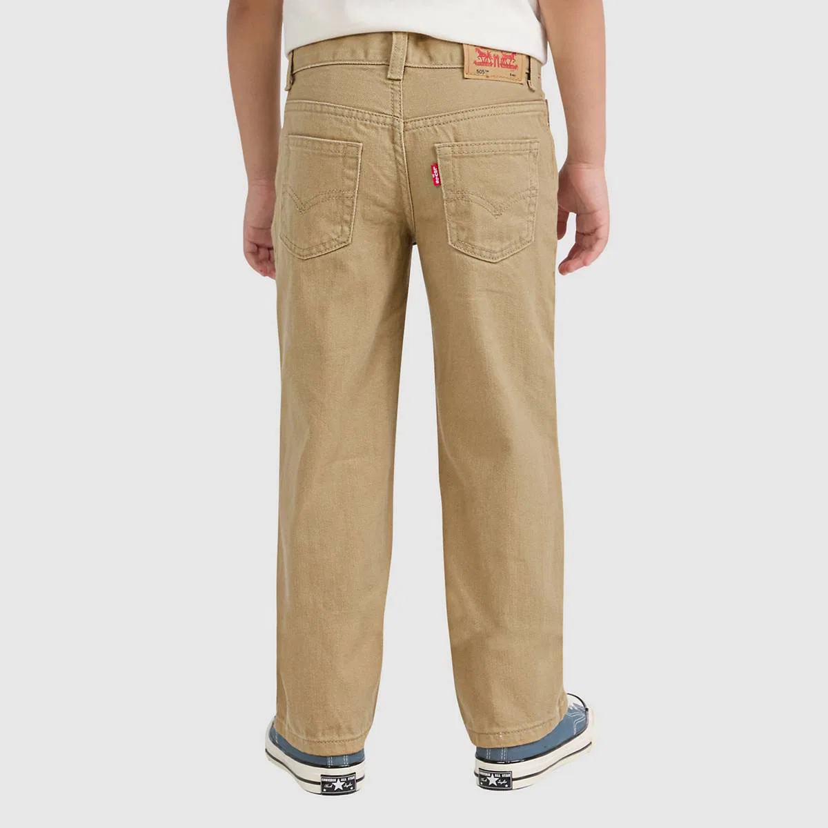 Джинсы 505 стандартного кроя для мальчиков 4-7 лет Levi's, New British Khaki - Brown — фото 4