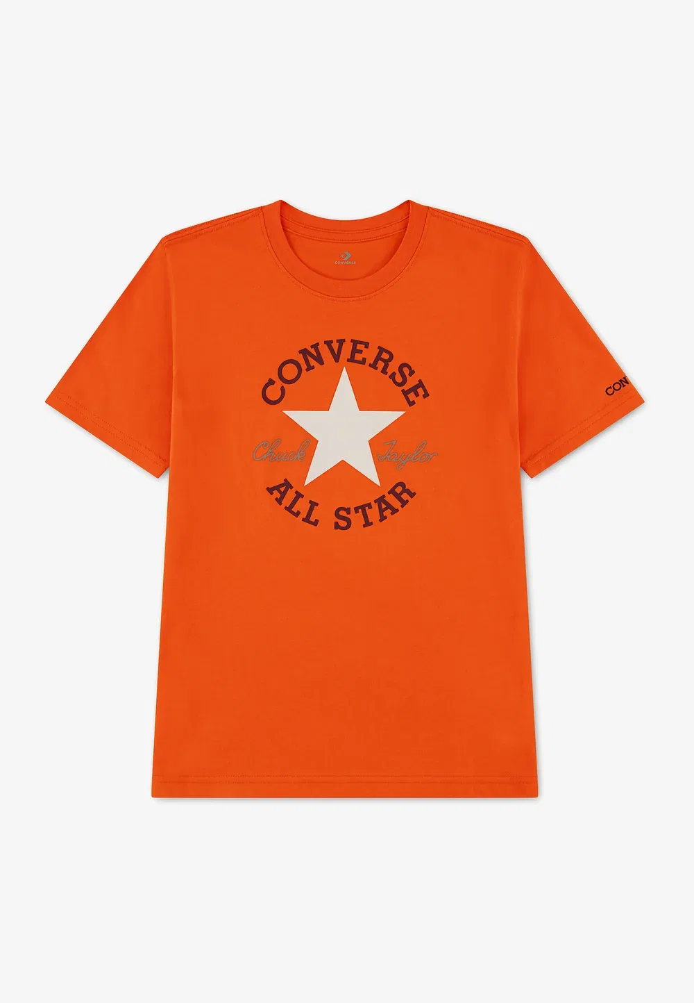Футболка с принтом в виде фрагмента кефальского чучела Converse, Orange