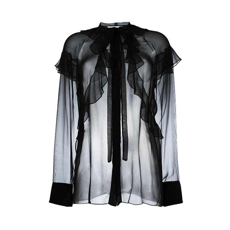 

Рубашка женская черная Givenchy