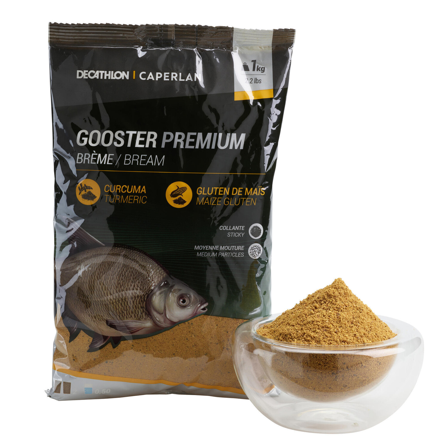 

Прикормка Gooster Premium лещ 1 кг CAPERLAN
