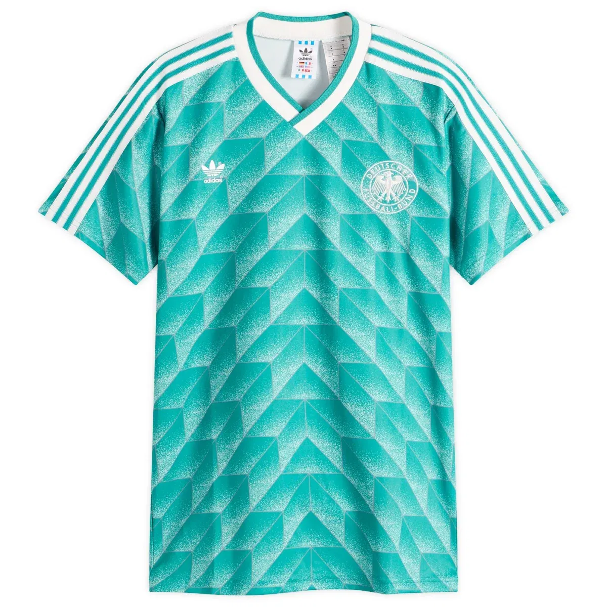 Футболка с длинным рукавом Dfb 90' Away Retro Jersey Adidas, Power Green