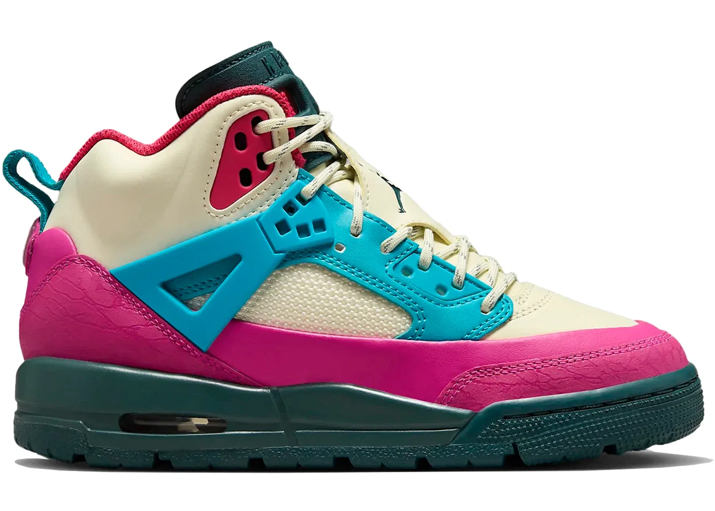 Детские кроссовки Lifestyle Jordan Spizike Winterized Jordan, Coconut Milk/Active Pink/Aquamarine/Oxidized Green