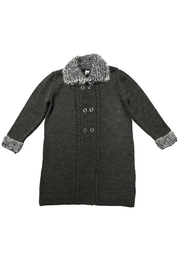 Детский кардиган с длинным рукавом Kidsev, Dark Gray
