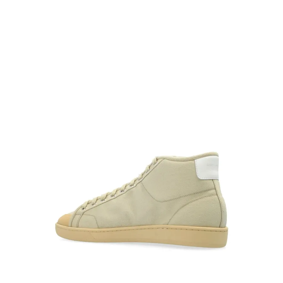 Кроссовки Saint Laurent Court Classic SL/39, бежевый — фото 3