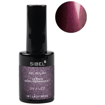 

Гель-лак для ногтей, цвет 16, Lady Boss - 14 миллилитров Sibel
