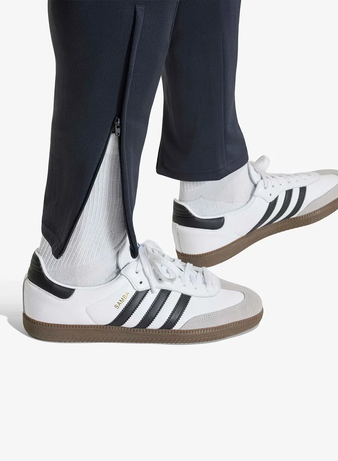 Штаны тренировочные с технологией Climacool Tiro 26 Essentials Adidas, серый — фото 4