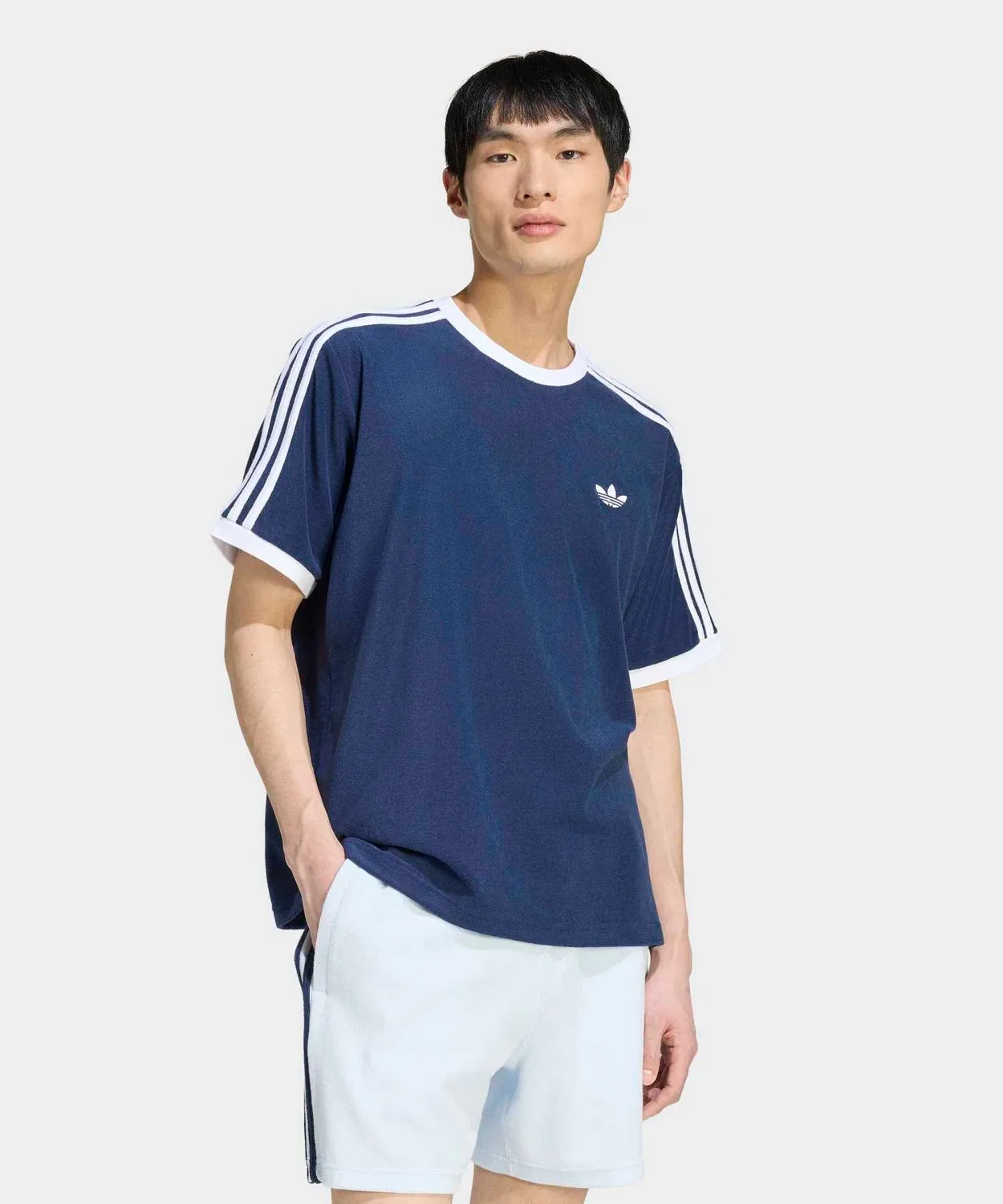 Мужская футболка с графическим принтом Terry Kali Adidas, Blue — фото 3