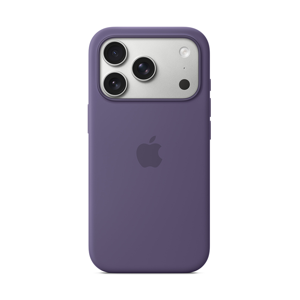 

Чехол Apple Silicone Case с MagSafe для iPhone 17 Pro, Purple Fog, Фиолетовый, Чехол Apple Silicone Case с MagSafe для iPhone 17 Pro, Purple Fog