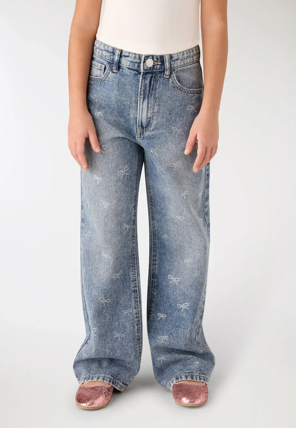 Alone applicazioni - джинсы свободного кроя Terranova, Var Blu Denim Medio — фото 2