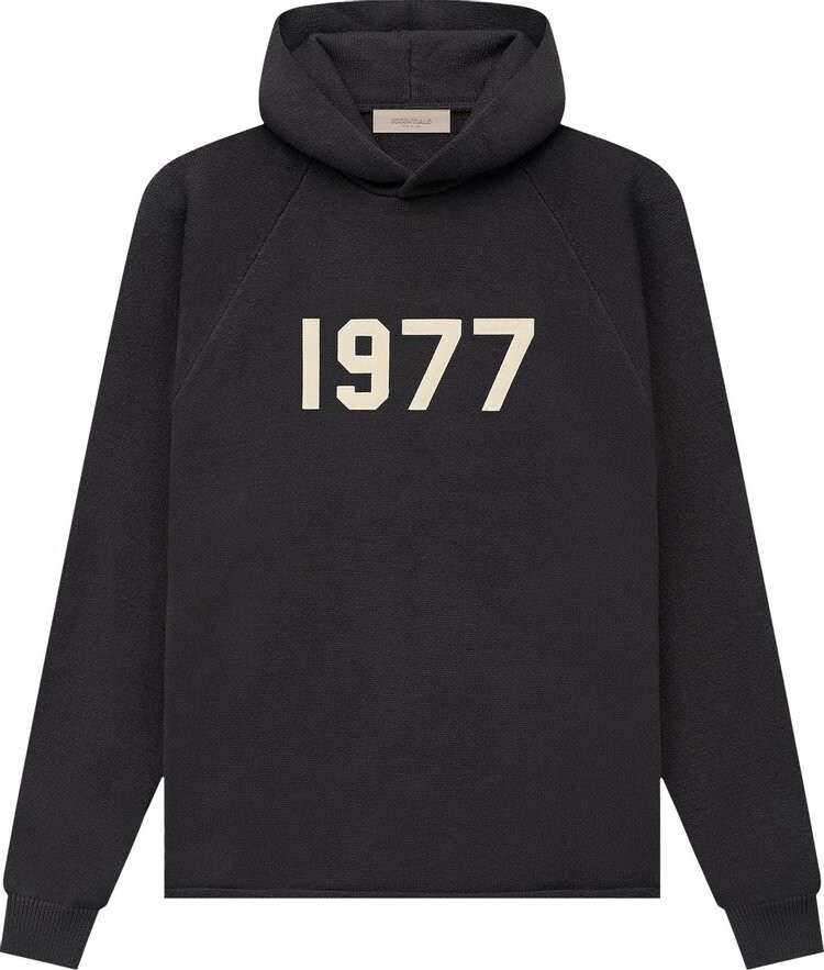 

Худи Fear of God Essentials Knit Hoodie 'Iron', черный