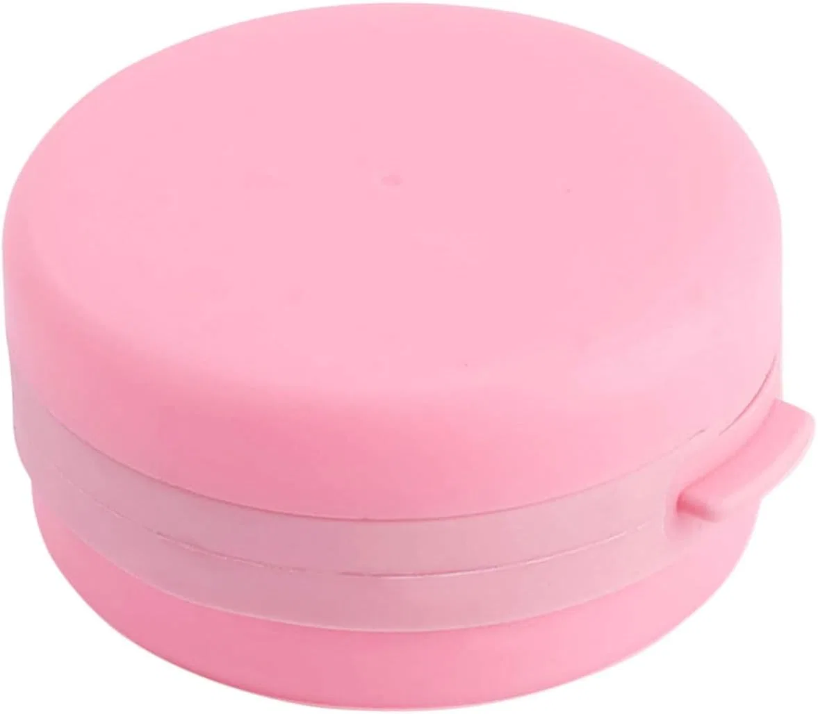 Силиконовая щетка для тела BELLIFFY, 1 шт, 8.5x8.5x4.8 см, Pink
