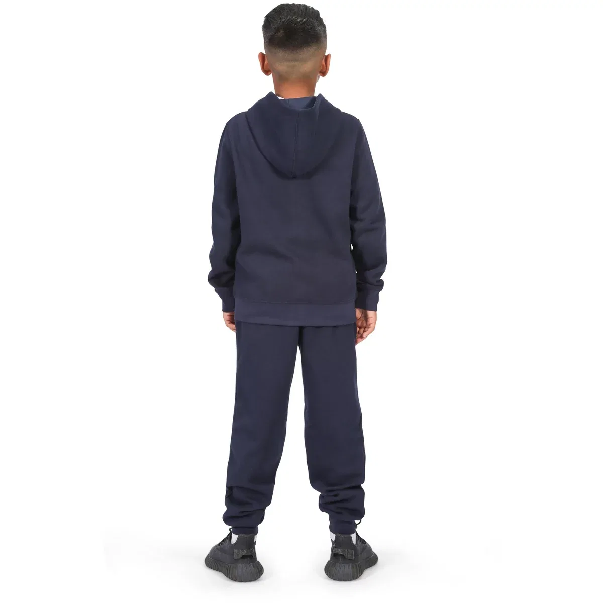 Детское худи на молнии с принтом Everyday Kids, Navy — фото 4