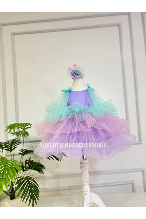 Детское платье для девочек без рукавов Shclothing Accessories, Pink