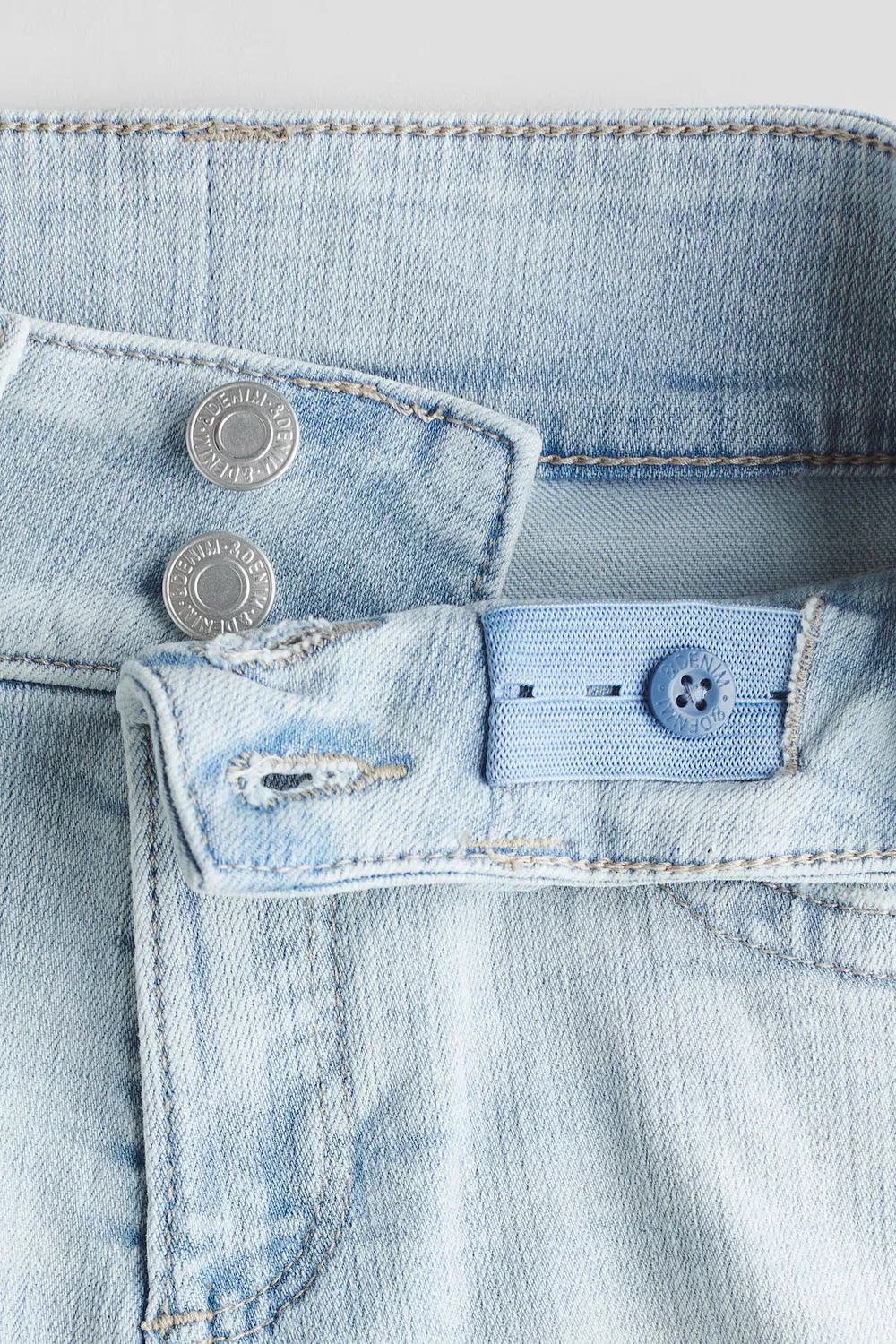 Джинсы-Клеш с заниженной талией H&M, Helles Denimblau — фото 3