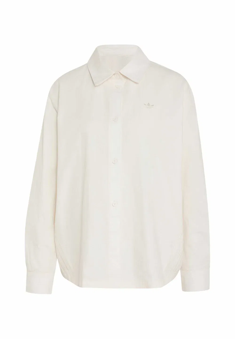 Рубашка в три полоски - блузка на пуговицах Adidas Originals, Cloud White Cloud White — фото 4