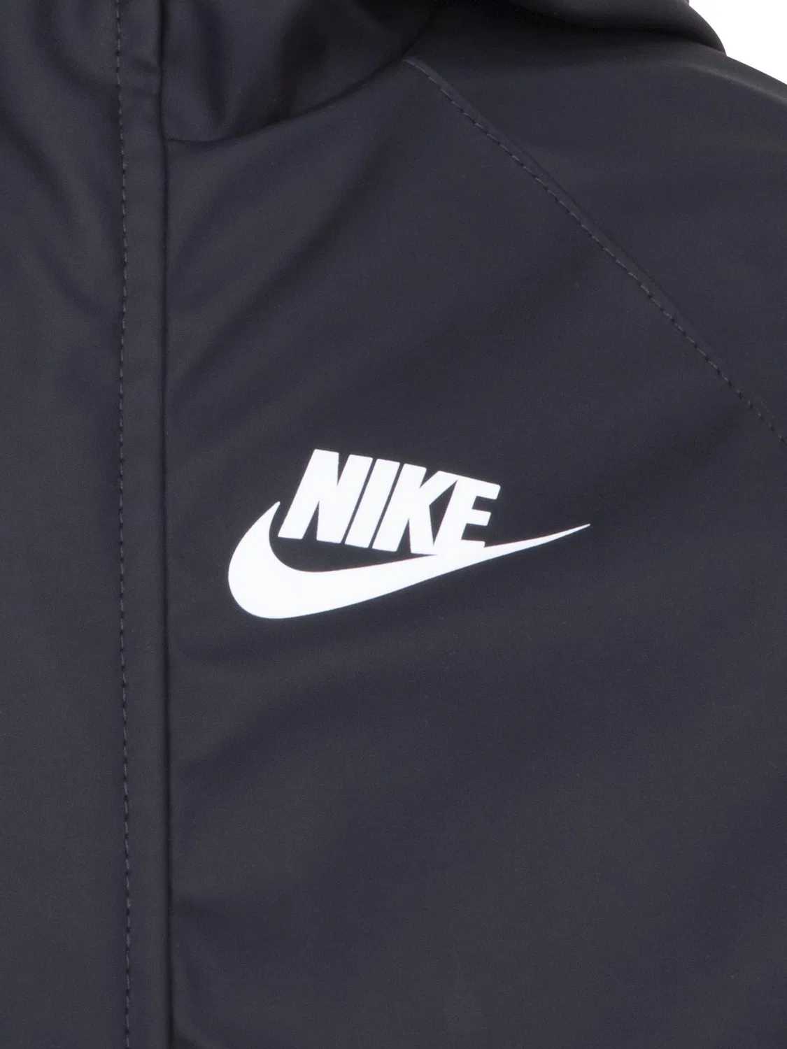 Куртка дождевик Nike Black Rain Jacket Nike, черный — фото 4