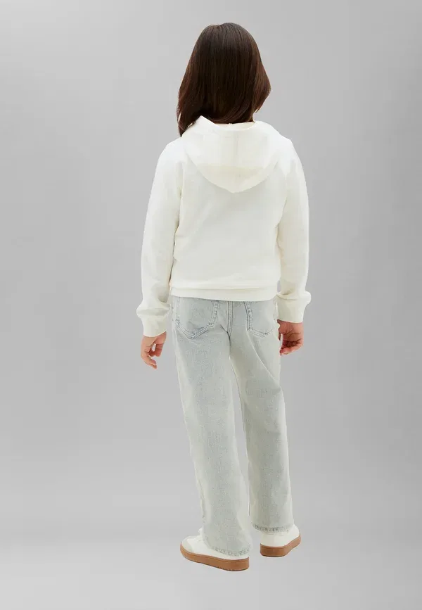 Худи с небольшим монологом на груди, унисекс Calvin Klein Jeans, цвет tofu — фото 3
