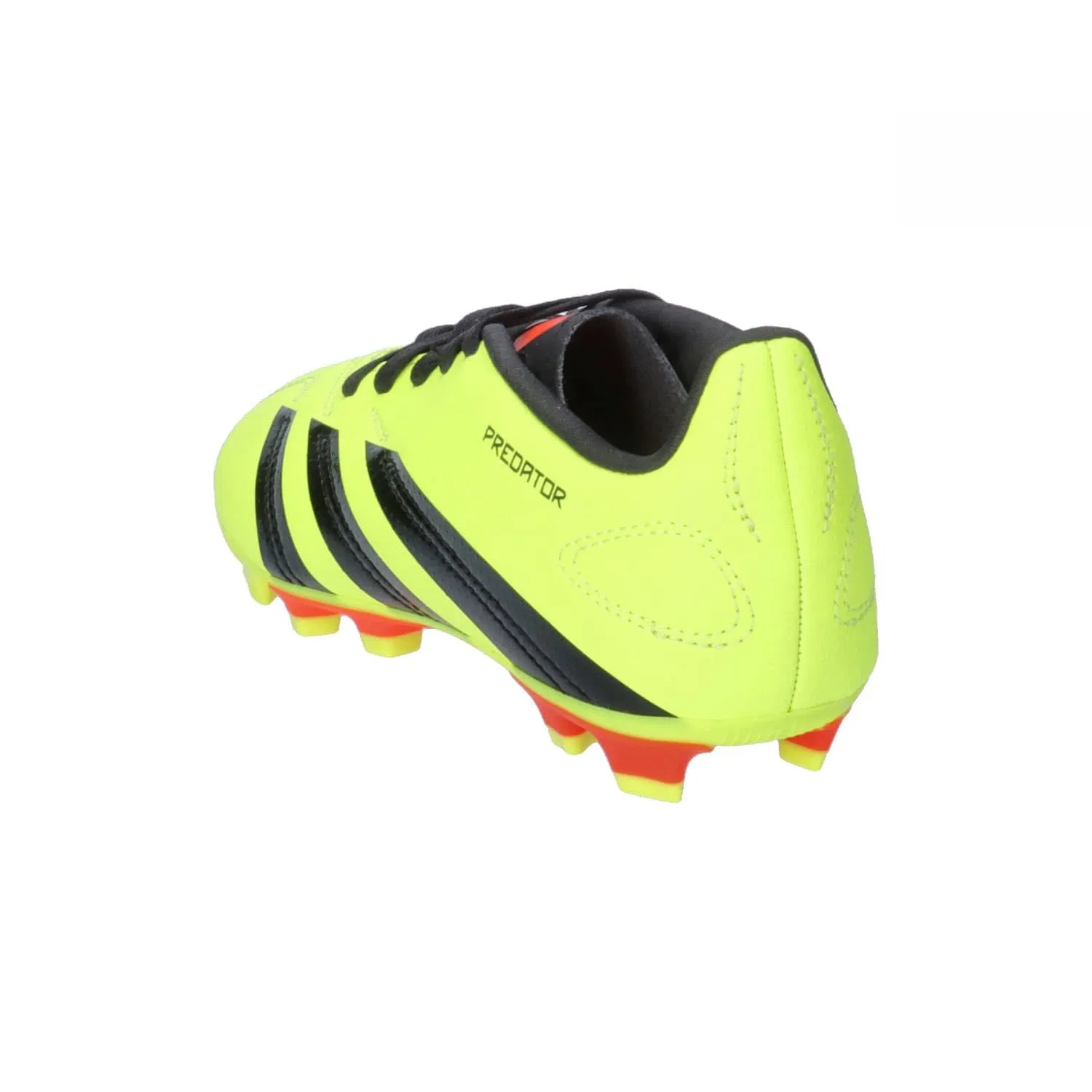Детские бутсы футбольные с текстурированным верхом Predator Adidas, Solar Yellow 2 Core Black Solar Red — фото 4
