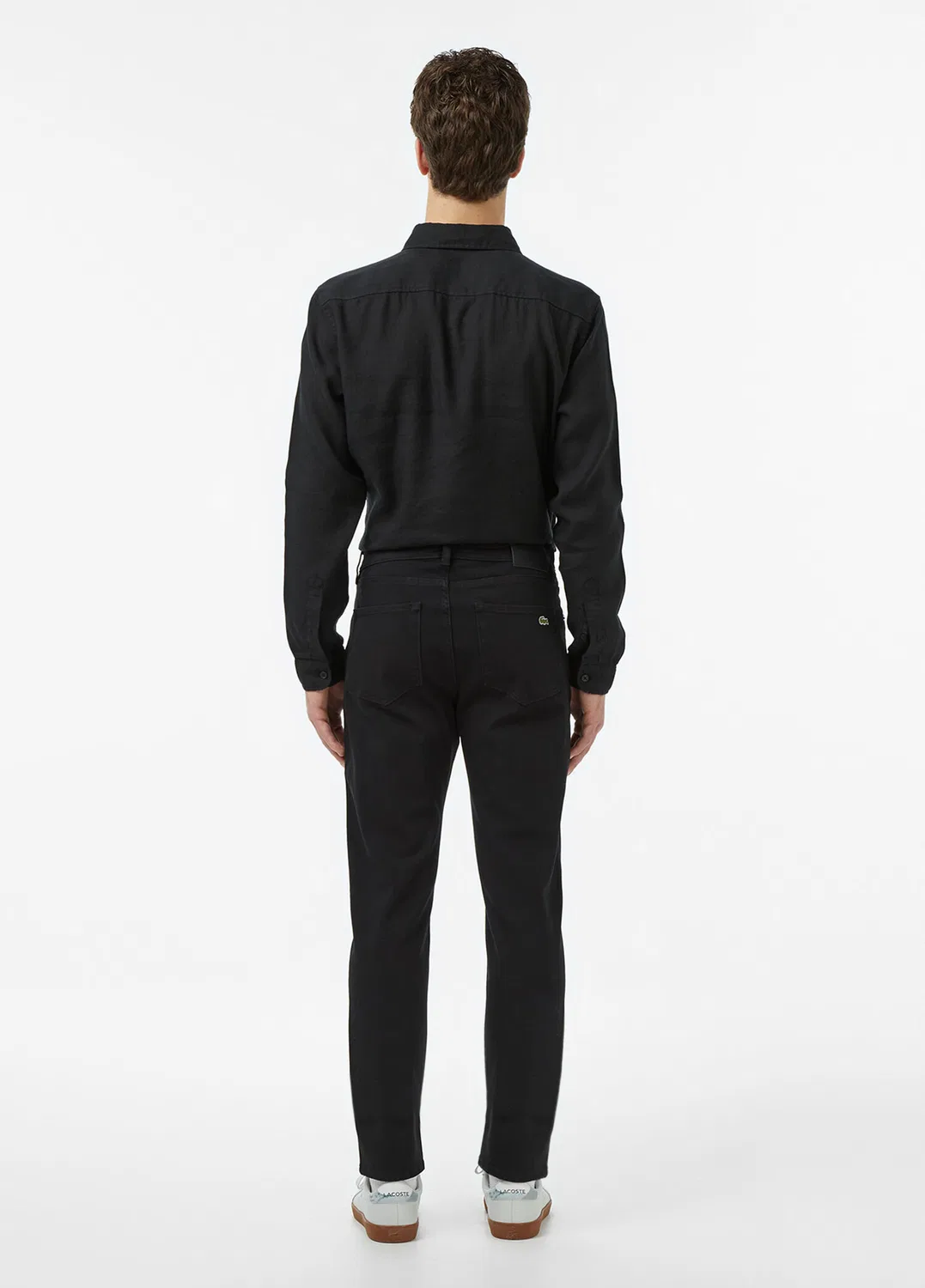 Джинсы Regular Fit Lacoste, black — фото 3
