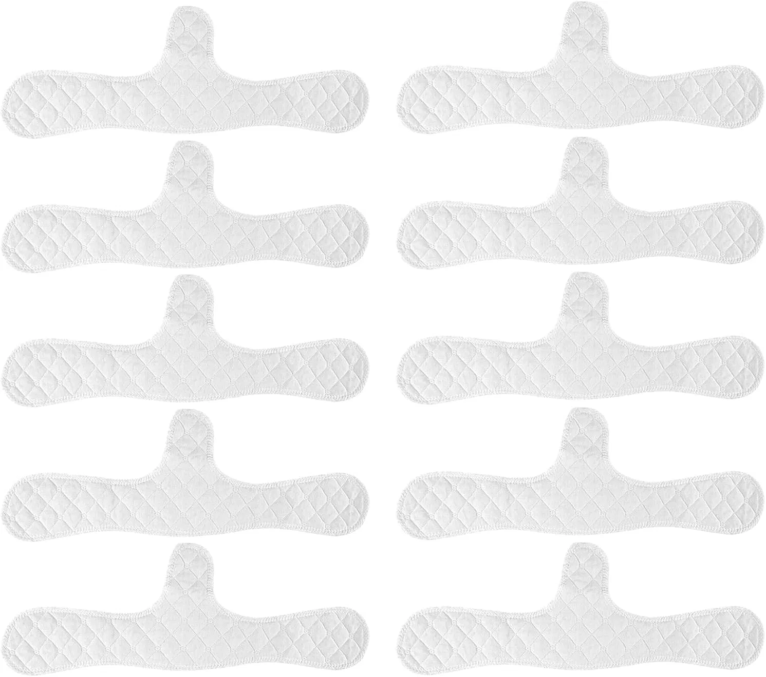 Впитывающие прокладки под бюстгальтер, Cotton, Filvczt, 10 шт, 44x15 см, B
