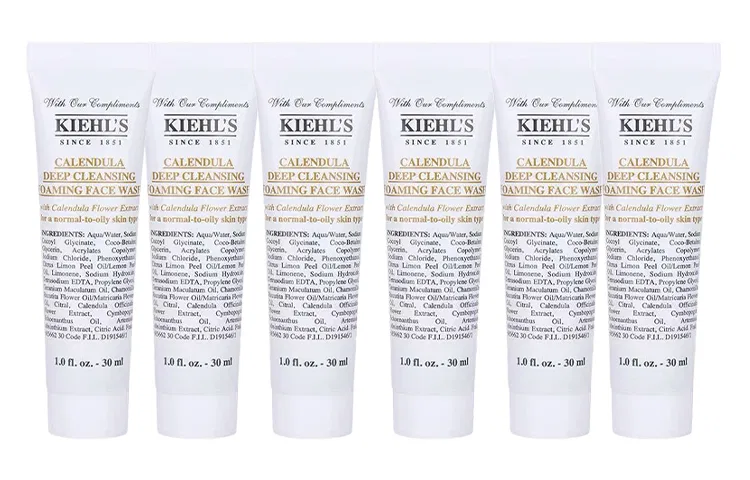 Набор очищающих гелей Kiehl's Marigold Cleanser, 30 мл x 4, Kiehl's, Clear — фото 3