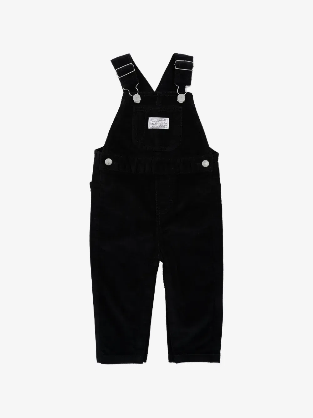 Вельветовые комбинезоны Levi's Kids, черный