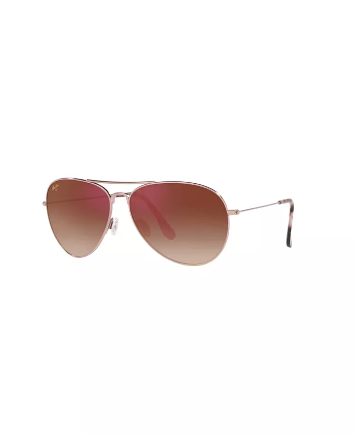 

Поляризационные солнцезащитные очки Mavericks, 264 Maui Jim, розовый