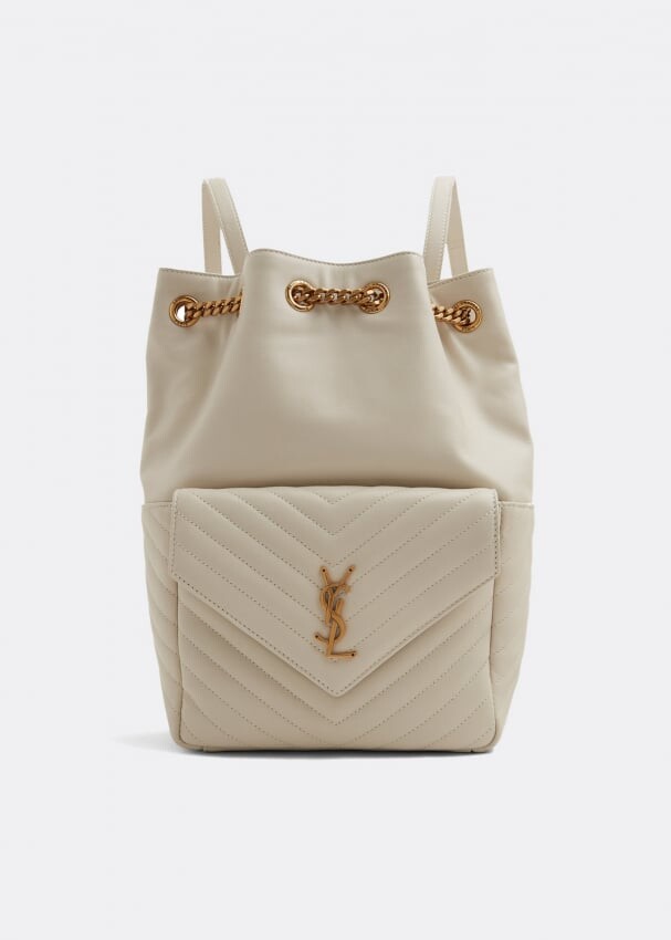 

Рюкзак SAINT LAURENT Joe backpack, белый