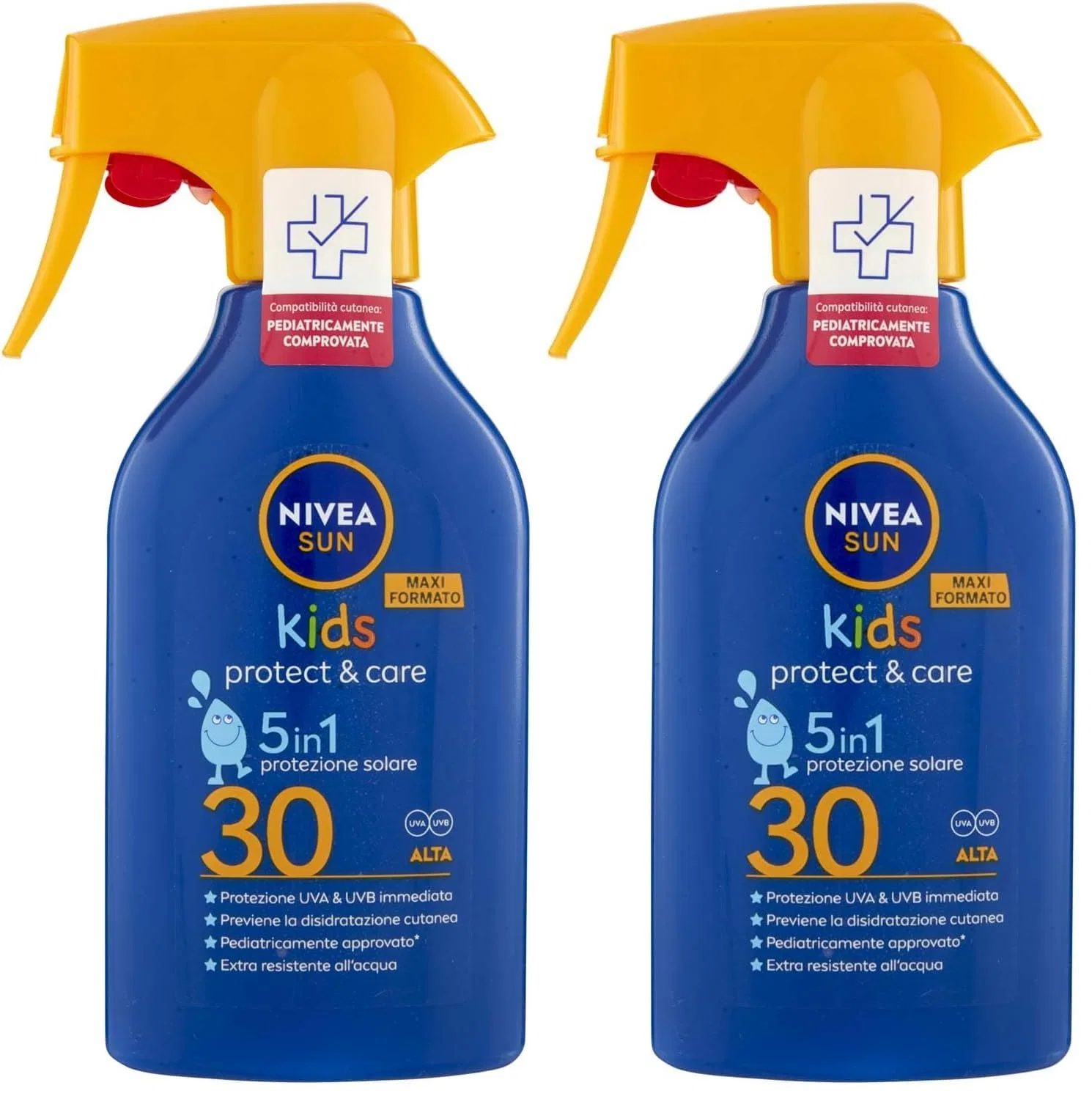 Детский солнцезащитный спрей «Kids Maxi Spray Protect & Care SPF 30» от NIVEA SUN Nivea Sun