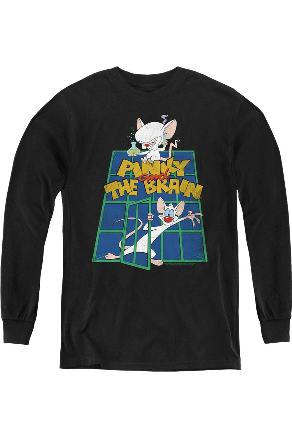 

Футболка с длинным рукавом Pinky And The Brain Ol Standard для детей Gildan